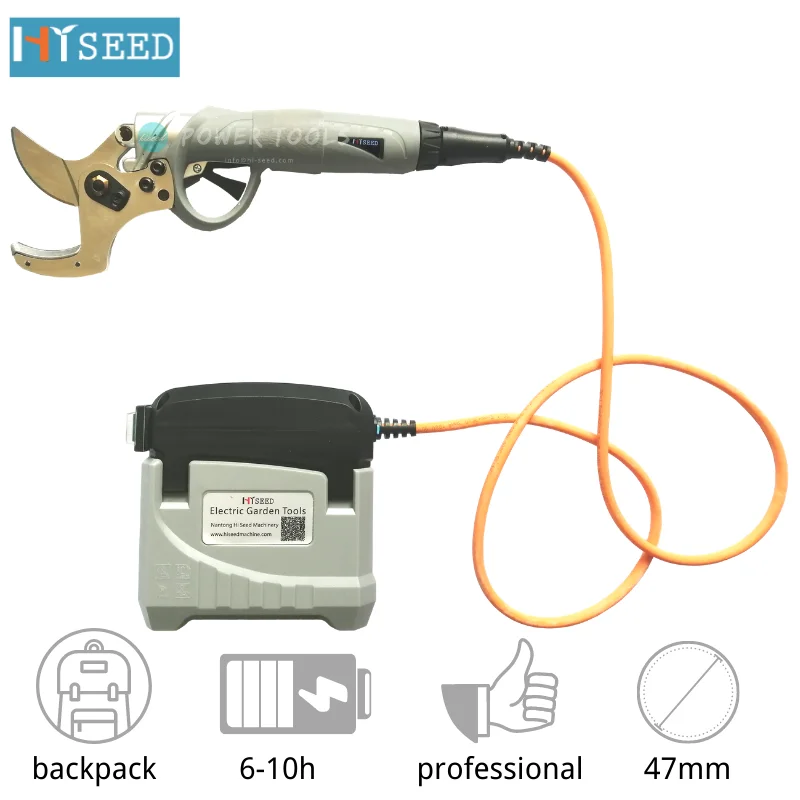 Fruit tree Electric pruning shear diameter 45MM Charging time 2.5-3 hours