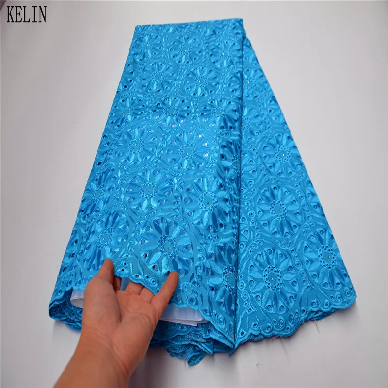 

African Lace Fabric 2020 High Quality Lace Original Design Nigerian Swiss Voile Lace In Switzerland For African Dresses CLP-622