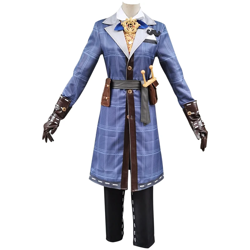 Game Identity V Cosplay Costumes Survivor Mercenary Naib Subedar Cosplay Costume Mr. Inference Skin Uniforms Costume Suits