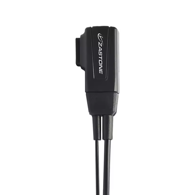 Zastone Walkie Talkie Earpiece 2 Pin K Plug PTT Air Acoustic Tube Earphone Portable Radio Headset Headphone for Baofeng - Image 3