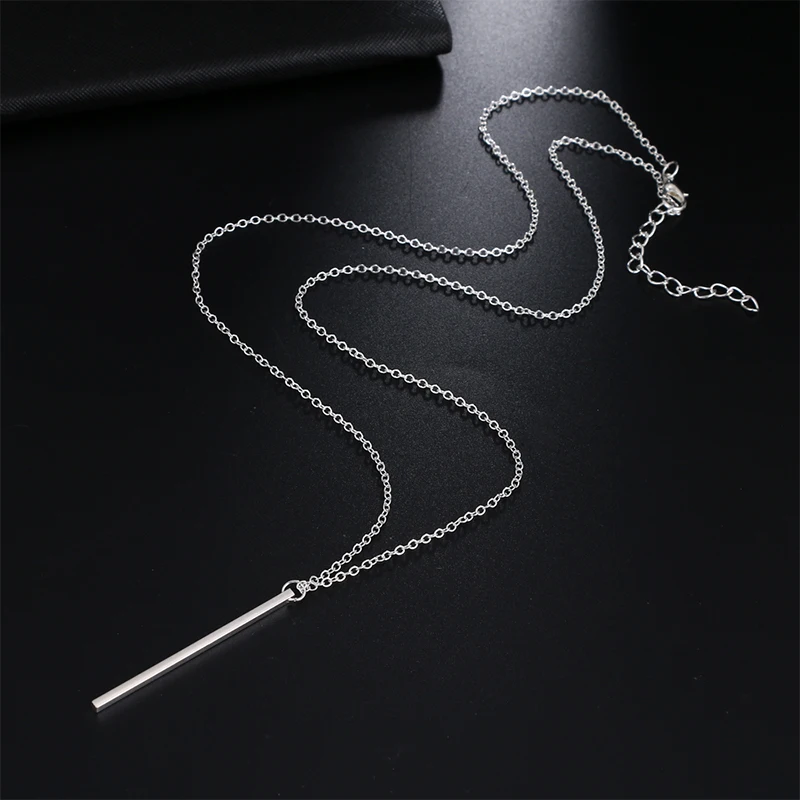 Classic Geometric Chain Necklace For Women Fashion Ladies Valentine Gifts Female Wedding Party Pendants Long Necklaces Jewelry