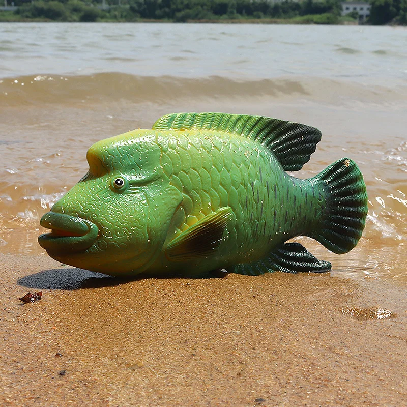 Oenux Meer Leben Tiere Modell Action-figuren Ozean Fisch Segelfisch Bass Zacker Lachs Aquarium Figuren PVC Pädagogisches Kinder Spielzeug – Detail 15