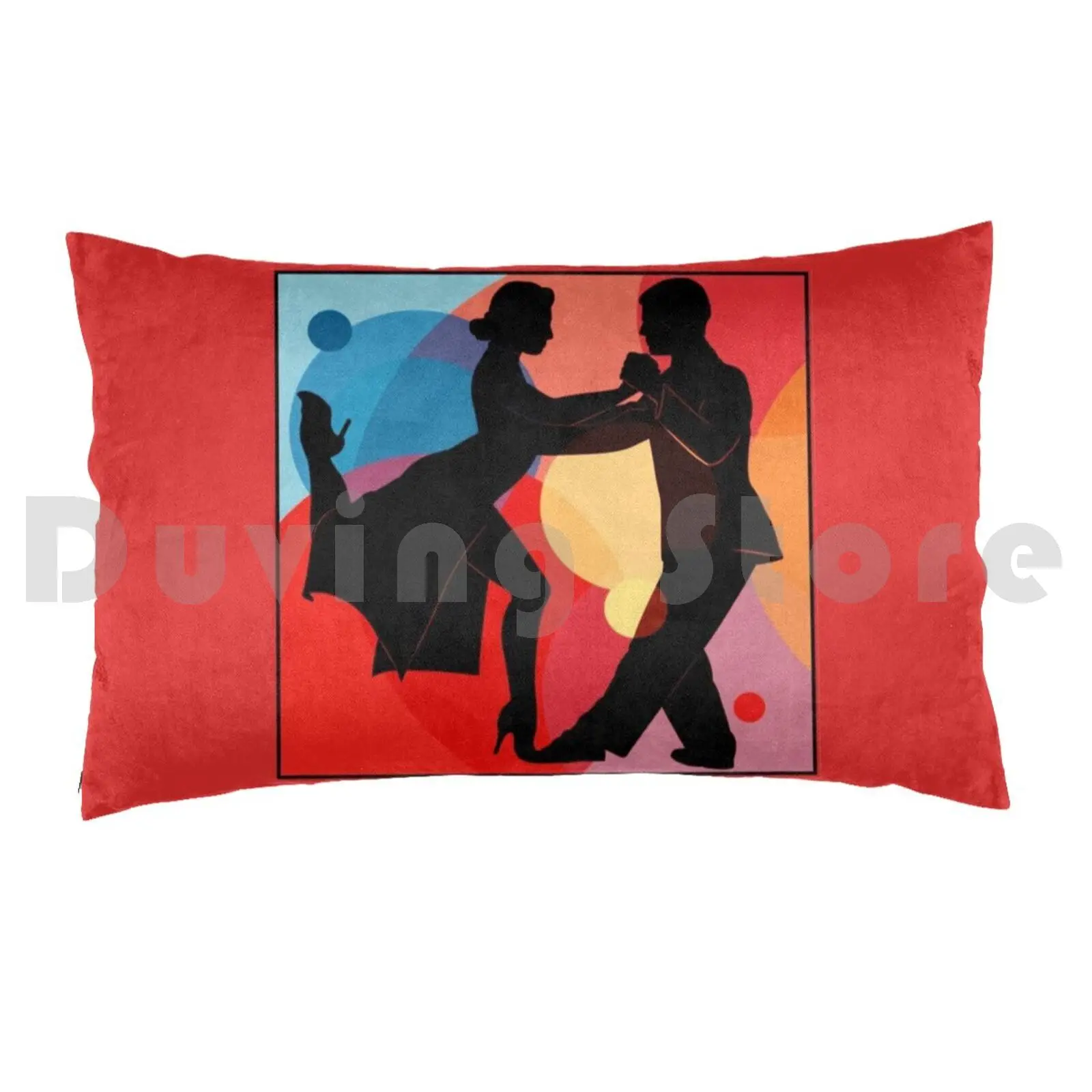 Bright Tango Boleo Pillow Case DIY 50*70 Tango Argentine Tango Dance Social Dance Dancers Dance Life Tango