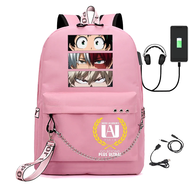 

my hero academia girl school backpack anime japan harajuku schoolbag girl backpack