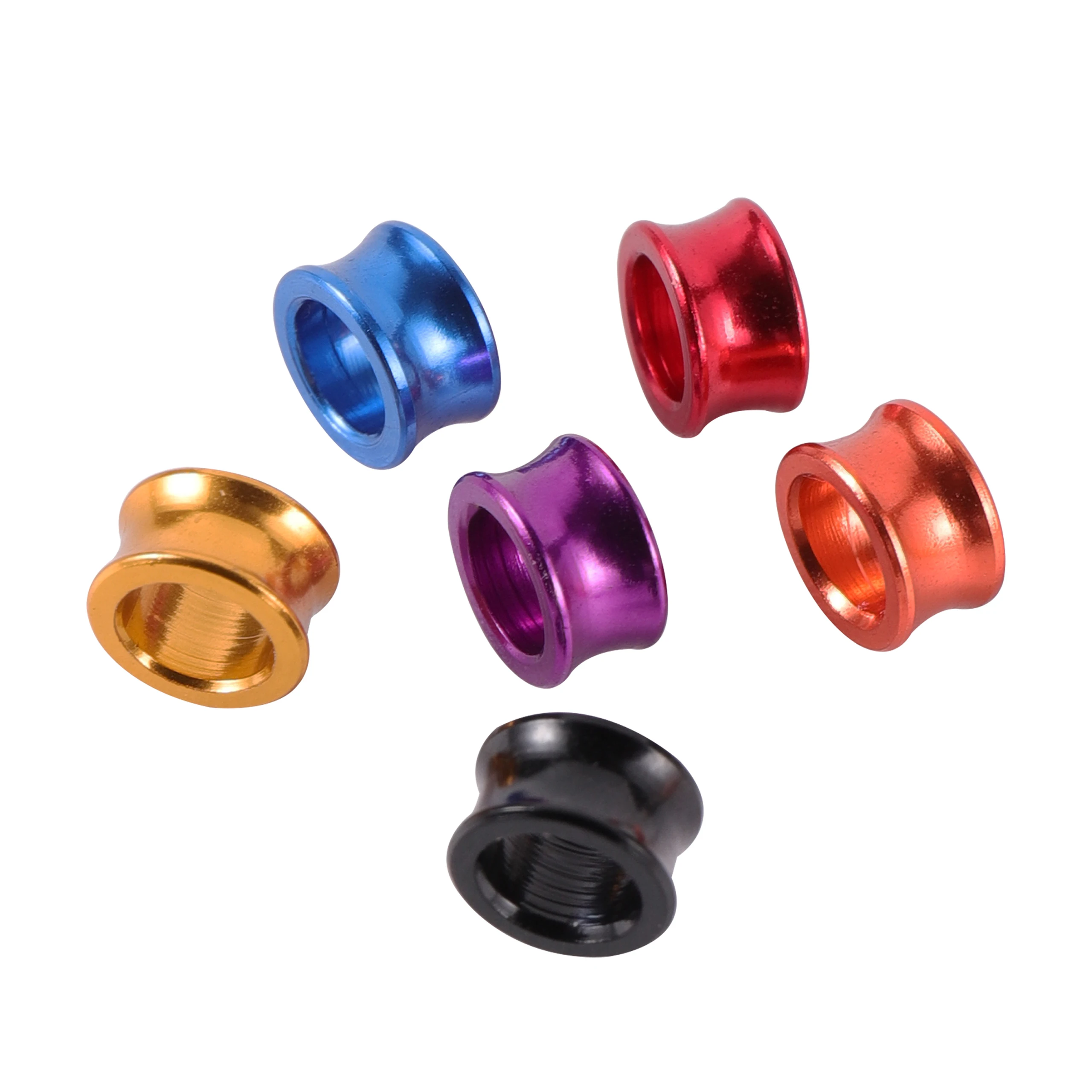 30 pz 4/5/6/7/8mm alluminio uccello piede anello Tag allenamento strumento di comportamento colori misti allenamento volante all\'aperto