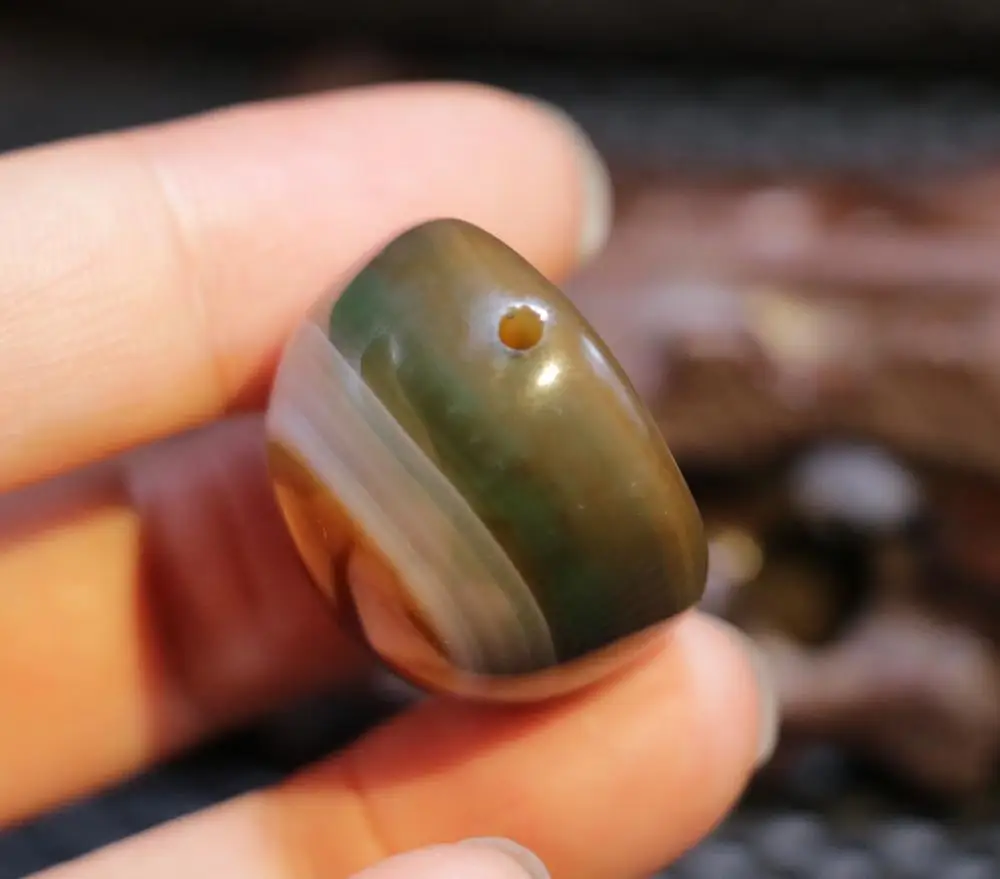 Magic Power Tibetan Agate Colorful Goat Eye Heaven Eye dZi Bead Pendant 3A Amulet L Lkbrother Sauces Top Quality Guranttee