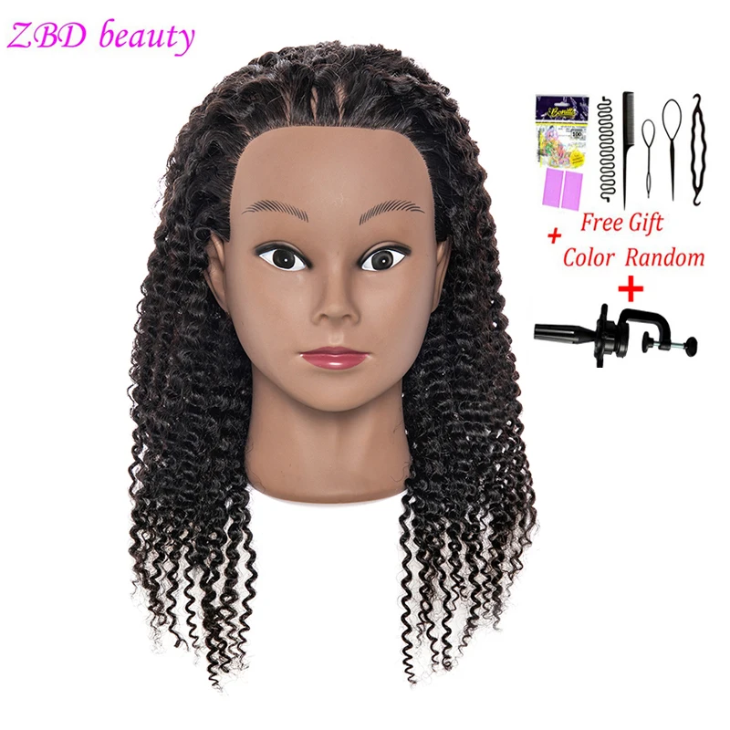 

Mannequin Head For Braiding Or Bleaching Real Hair Mannequin Head Dyeing Practice Dummy Heads For Hairdressing Training