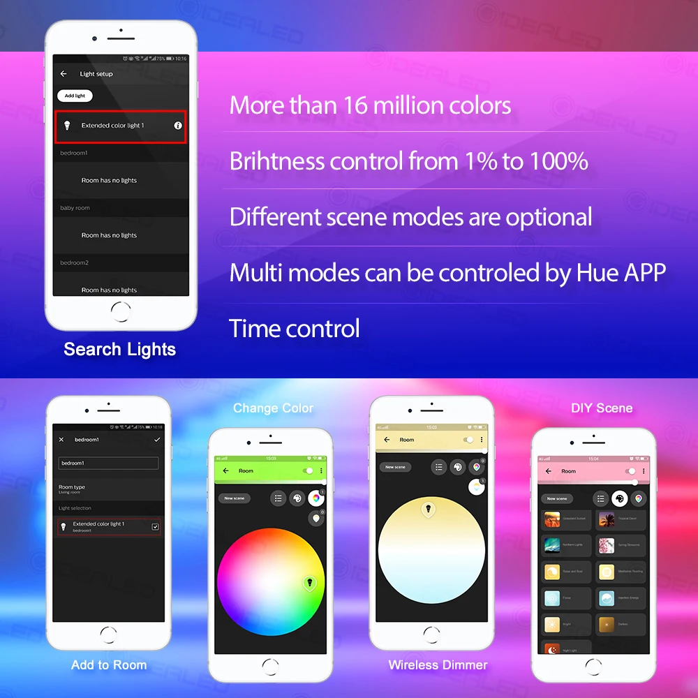 Smart zigbee USB controller RGBWW mini 5V usb rgb+cct computer tv LED strip light work with zigbee hub echo plus voice control