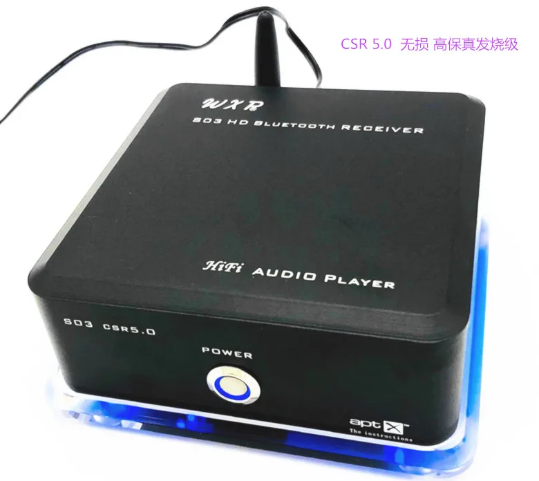 

New product S03 high fidelity lossless wireless transmission 5.0 aptxHD Bluetooth receiver HIFI amplifier