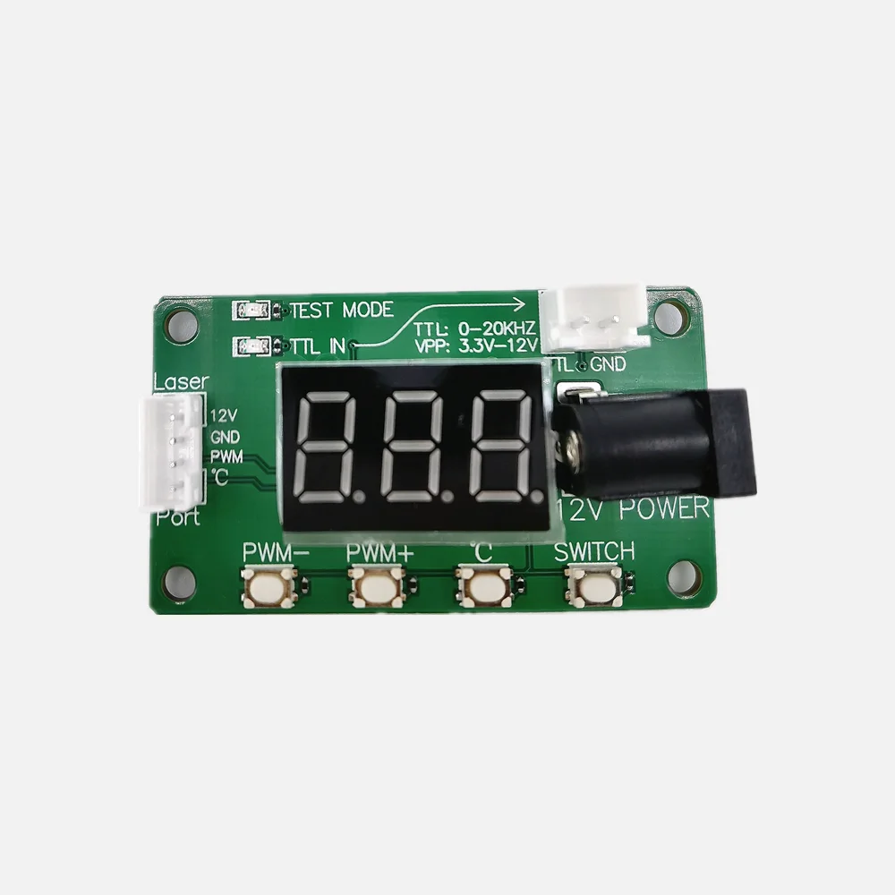 Scheda di prova della temperatura NEJE Tester PWM TTL per incisore modulo Laser regola accessori NEJE di potenza