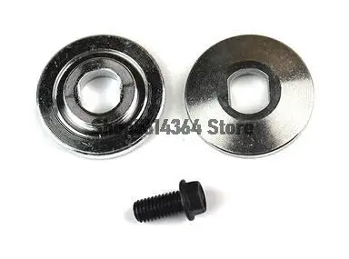 Angle Grinder Flange Nut, Fitting Part Inner Outer Lock Nuts for Makita LS1040 a pair With 8mm Screw