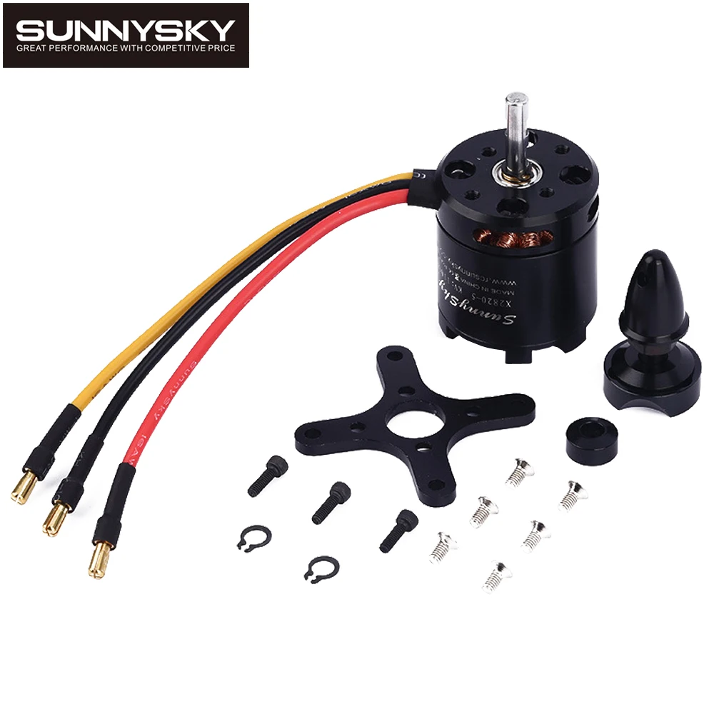 1pcs Sunnysky X2820 800KV/920KV/1100KV 3-5S Lipo Brushless Motor For RC Helicopter Drone FPV Quadcopter Milti Rotor Toys