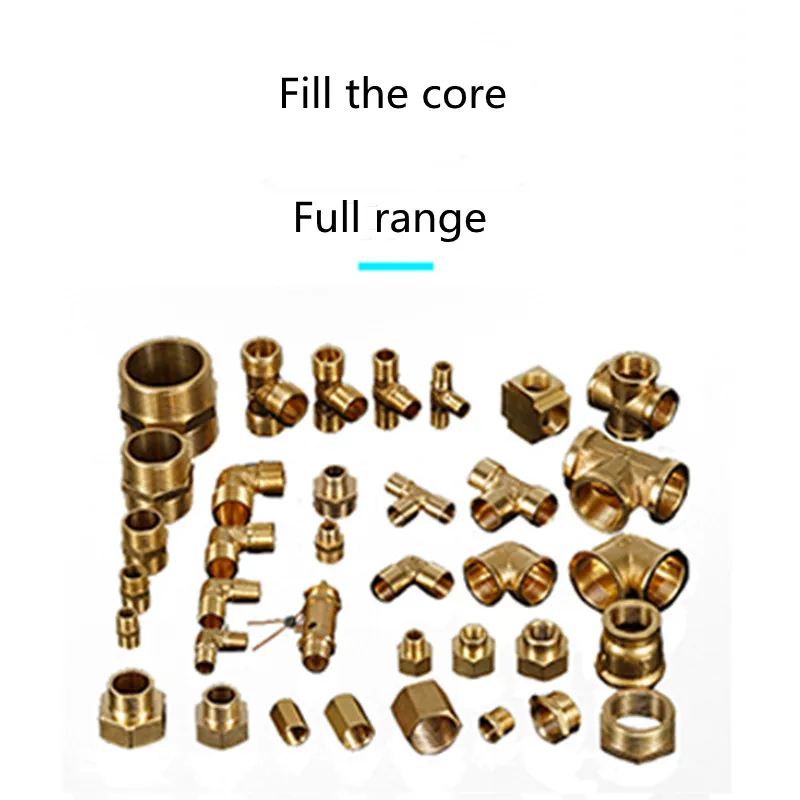 Pneumatic Copper Core-Filling Joint Reducer 1 Turn 2 Connect 3 Inch 4 Change 6 Points Switch Large Connect Small