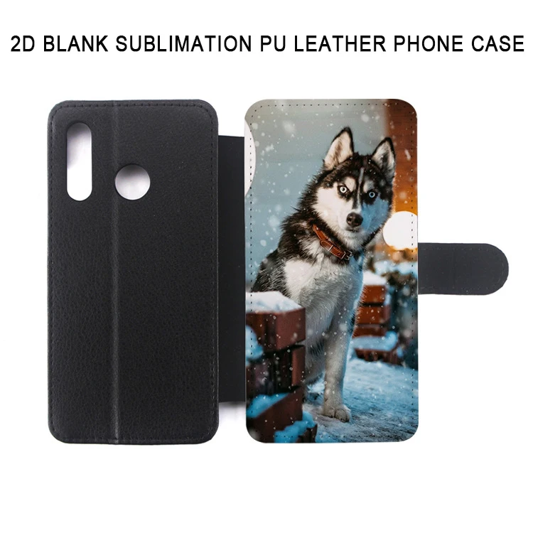 10 pieces/lot 2D Blank Sublimation TPU PU leather Wallet Case For Huawei P10 plus/p9/p30/p20/p40 /Enjoy 9/p30 pro