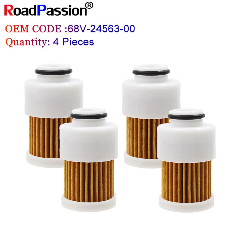 4/5/6 Pcs Outboard Motor Gasoline Fuel Filter For YAMAHA 115HP F115TLRY F115TLRZ LF115TXRZ F115TJRA F115TLRA LF115TXRA F115TJRB