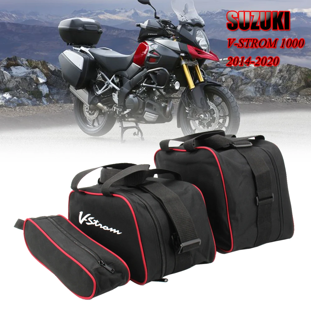 

Liner bags inner luggage bag FOR SUZUKI V-STROM DL 1000 DL1000 DL650 2014-2020 DL1050 XT Motorcycle Trunk bags inner bag DL 650