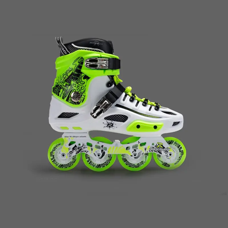 Professionales Road Show RX4 Rolschaatsen Vier Wiel Skates Inline Skates Ijshockey Schaatsen Voor Adulto