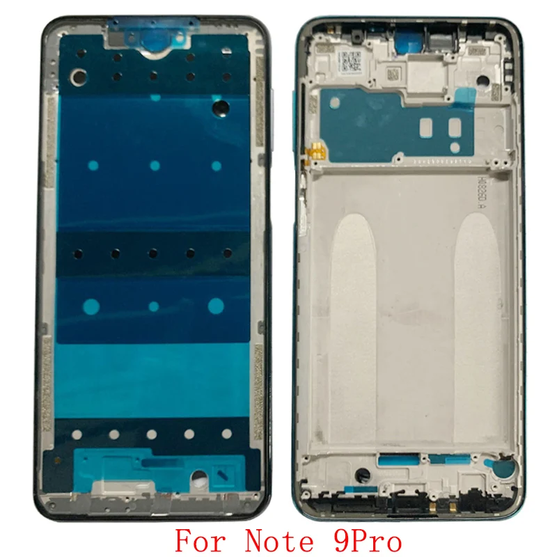 Housing Middle Frame LCD Bezel Plate Panel Chassis For Xiaomi Redmi Note 9 9S 9Pro Phone Metal Middle Frame Replacement Parts