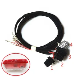 Car Door Warning Light Lamp Cable Harness Wire Plug W5W For Passat B6 B7 Golf 5 6 MK6 7 MK7 Tiguan Superb Eos CC SEAT Alhambra