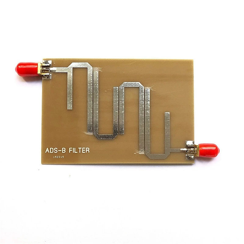 ADS-B Microstrip Filter 1090MHZ Transmission range 1-1.2GHz for adsb receiver