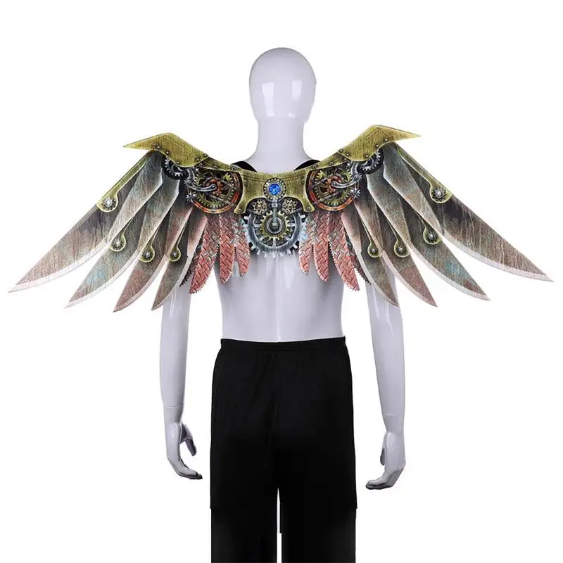 Roleparty Burning Man Carnival Party Unique Adult Decoration Steam Punk Wings Costume Steampunk Accessories Anime Cosplay