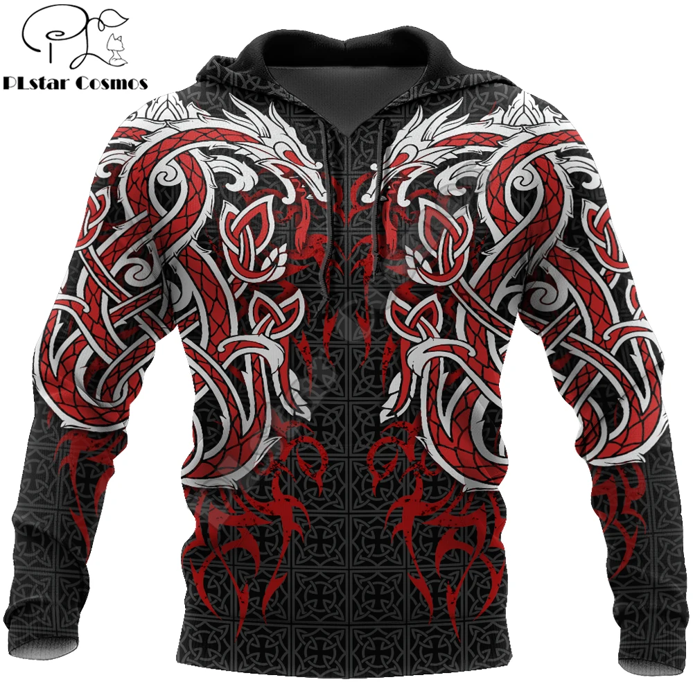 Sudadera pesca dragón 3D con cremallera – Unisex otoño invierno - imagen 2