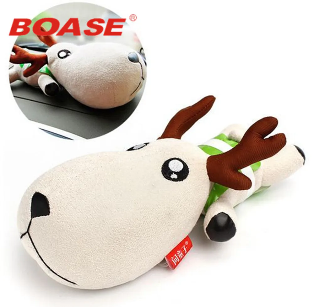 Автомобильные принадлежности мультфильм милый плюшевый олень мир бамбуковая сумка bon voyage животное уголь сумка Автомобильные украшения