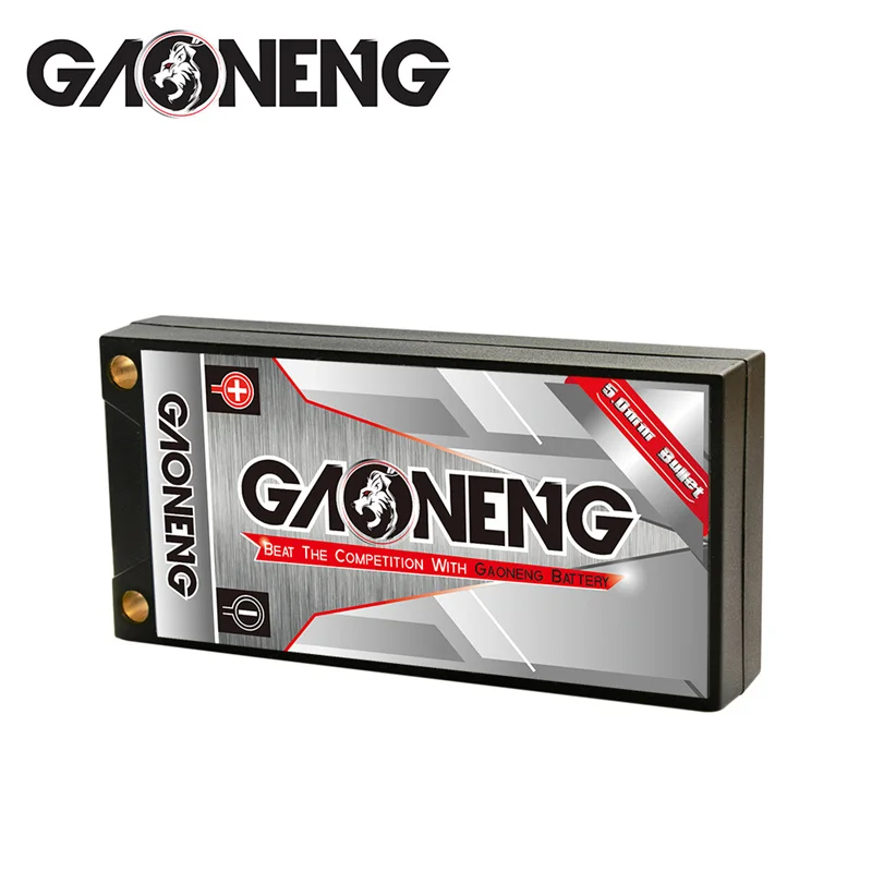 Batteria GAONENG GNB 7.6v 4000mAh 120C PLUS LiPo per telecomando ricambi auto da corsa con aggiornamento Shell batteria LiHV 2S