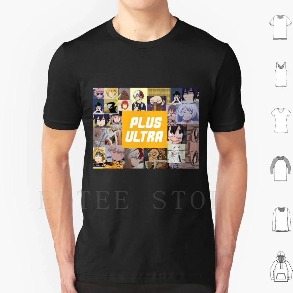 Collage T Shirt Men Cotton 6xl Boko No Hero Academia Deku Toga Tamaki Asui Kirishima Hawks Denki Bakugo Miriko Fatgum Chisaki