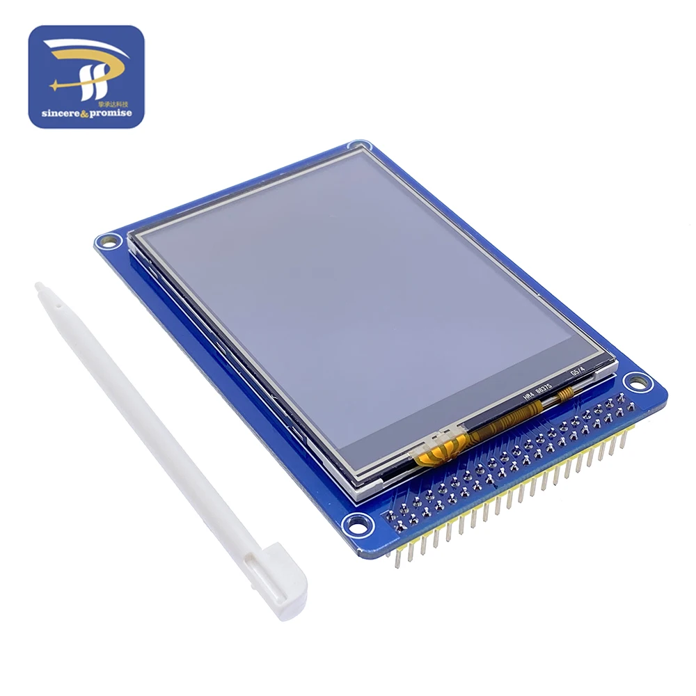 3.2 "TFT LCD Touch Farbe Bildschirm Modul + 3,2 Zoll Schild Adapter Board + Mega2560 Mega 2560 R3 CH340 mit USB für Arduino Kit – Detail 6