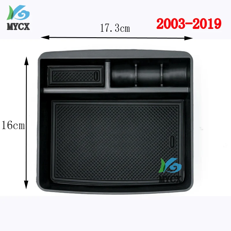 

2003-2019, нескользящий ящик для уборки салона автомобиля для Toyota Land Cruiser Prado FJ 150 FJ150 FJ120 120, аксессуары