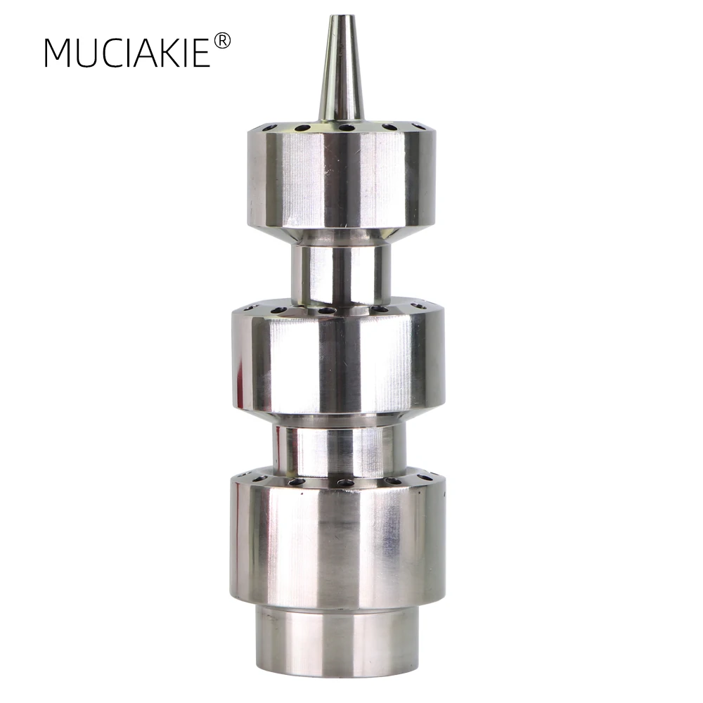 MUCIAKIE 1PC 1 \'\'1.5\'\' 2 \'\'dysza fontanna ze stali nierdzewnej Blossom zraszacz wody ogród woda Spray krajobraz staw zraszacz