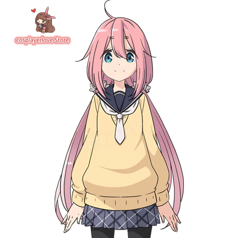 Laid-Back Camp Kagamihara Nadeshiko Kopfbedeckung für Cosplay Halloween Karneval Kostüm