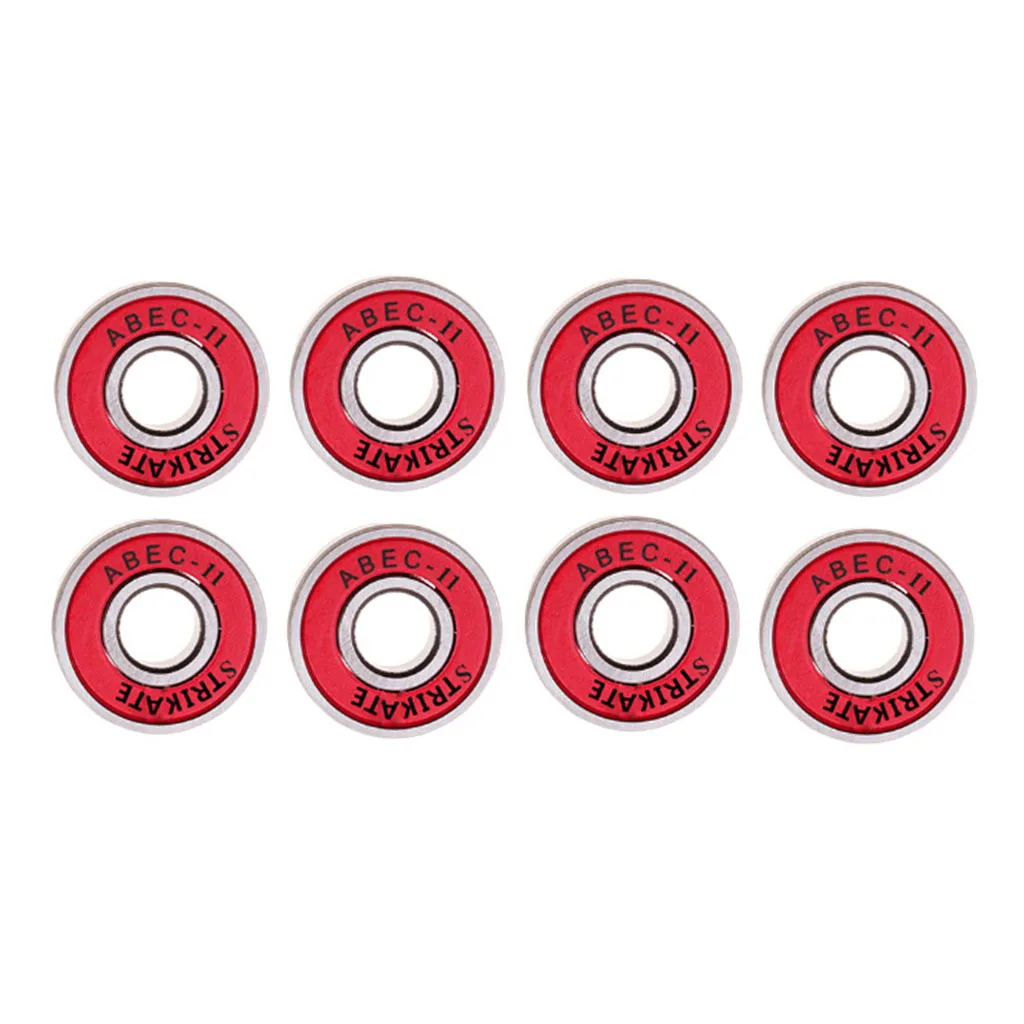 

8 Pcs 608RS-ABEC 11 Skate Bearings Quality Steel Bearings High Performance Scooter Bearings Skateboard Longboards Ball Bearings