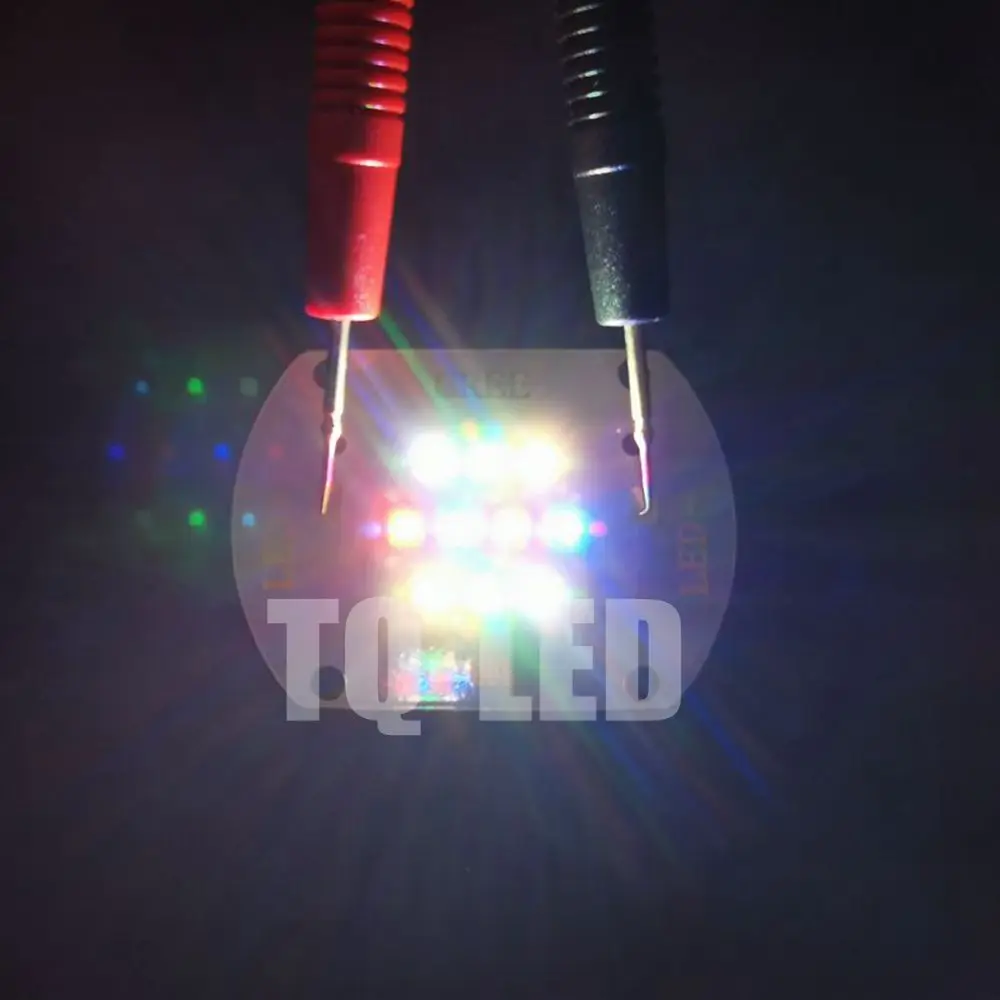 30W XP-E XPE Red+ Green + Blue + White 5 Colors Multil Color High Power Led on Copper PCB