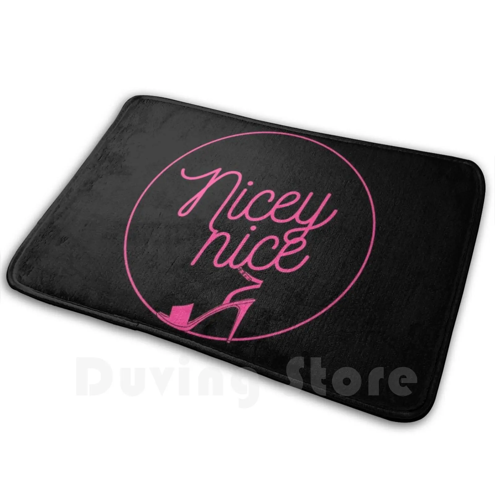 Nicey Nice-10th Kingdom ( Pink ) Carpet Mat Rug Cushion Soft The 10th Kingdom Kingdom Troll Trolls Fun Movie Tenth