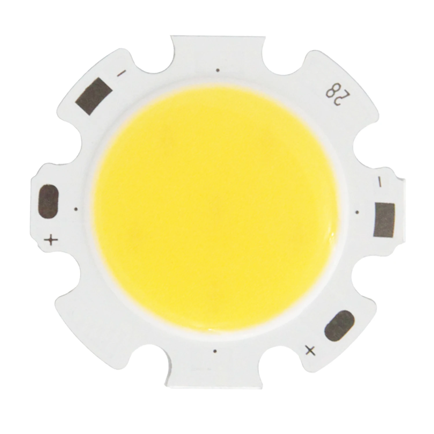 20pcs/Lot High Quality 3W 5W 7W 10W 12W Round COB LED Light Source 28mm Circular LED Big Power Chip On Board COB Light Lamp