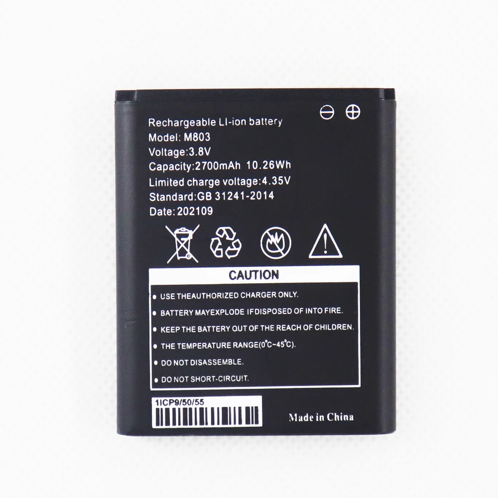 3.8V 2700mAh M803 Battery For A610 4G LTE Wi-Fi роутера WIFI Router Hotspot Modem Battery