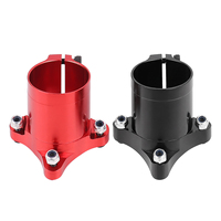 CNC Aluminum Alloy D16/20/25mm Tripod Fixed Seat Landing Gear Carbon Tube Mount Holder Connector Joint for Plant UAV Multirotor