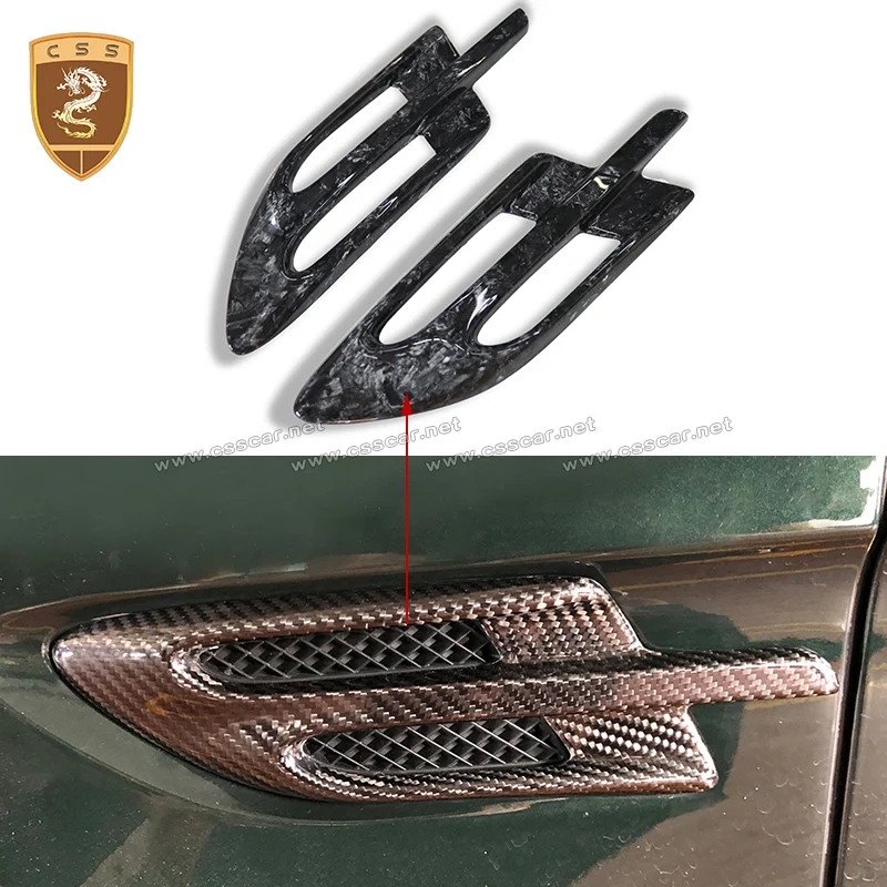 

Wholesale Car Fenders Air Vents Part for Bentley Bentayga W12 2015-2023 Real Carbon Fiber Mudguard Tuyere Cover Limited Edition