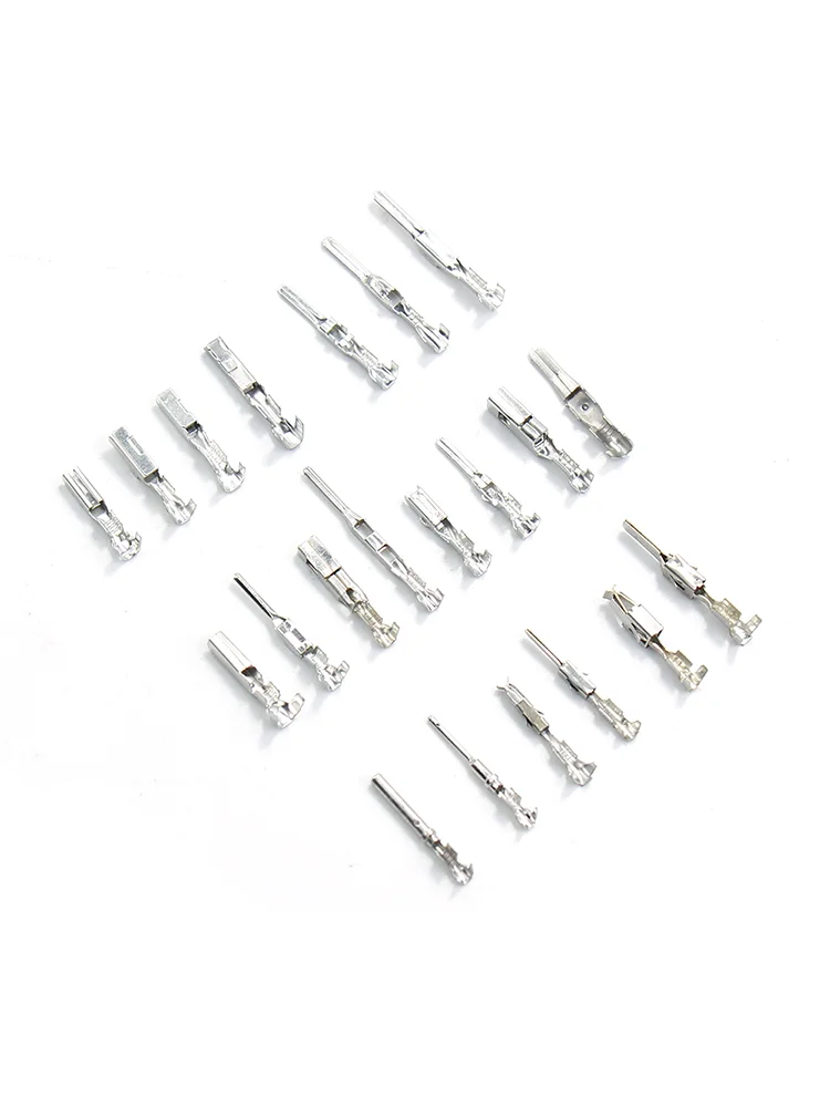 60 pièces 1.0/1.5/1.8/2.2/2.8/3.5 série bornes à sertir Auto électrique mâle femelle fil connecteur broches pour pièces automobiles de voiture