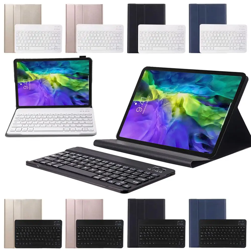 

Wireless Bluetooth Keyboard Case For iPad Pro 11 2020 2nd stand Magnetic Keyboard for ipad pro 2020 11 inch Tablet Case + pen