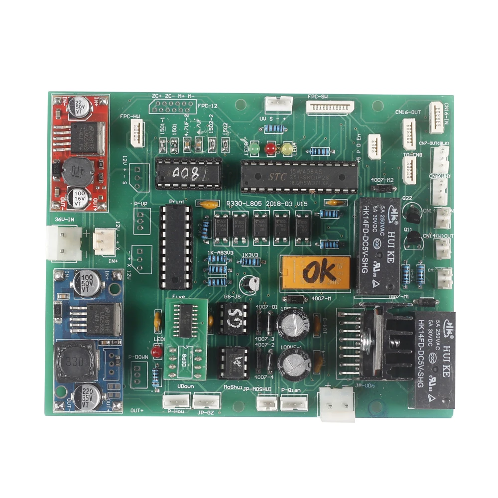 A4 UV printer automatic control main board Epson L800/801/L805 shielded paper feed signal main board, adapter board