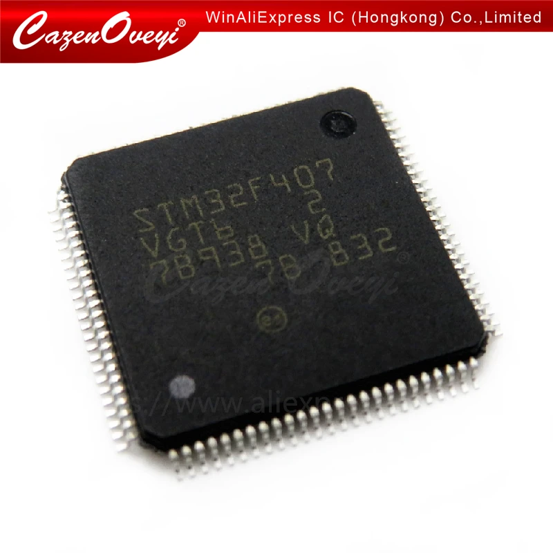 

2pcs/lot STM32F407VGT6 STM32F407 STM32F407 VGT6 LQFP-100 In Stock