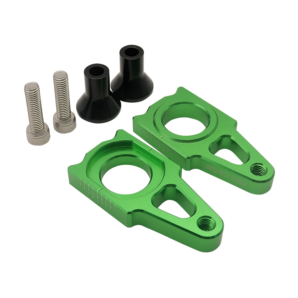 Voor Kawasaki KX125 250 250F 450F KLX450R Kx 125 250 250F 450F Klx 450R 450 Blokken Achteras Blok Keten richter Kettingspanner