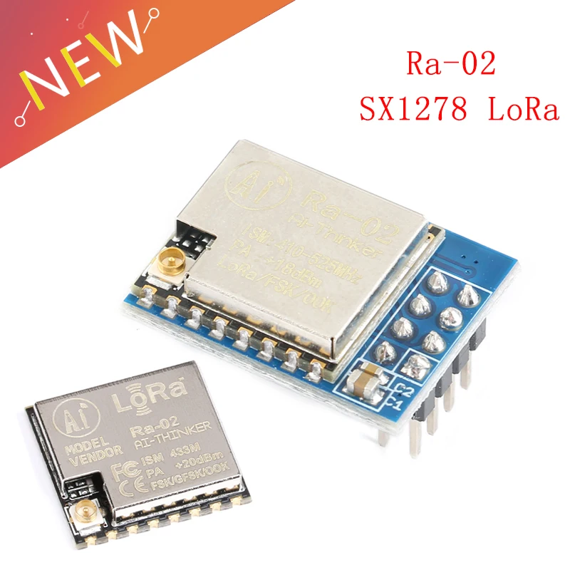 SX1278 LoRa Module 433M 10KM Ra-02 Wireless Module Ai-Thinker Spread Spectrum Transmission Electronic DIY Kit