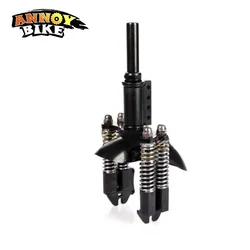 10 inch Electric Scooter Motor Wheel Shock Absorption Fork Modified Front Wheel Set Double Shock Absorber Scooter Accessories