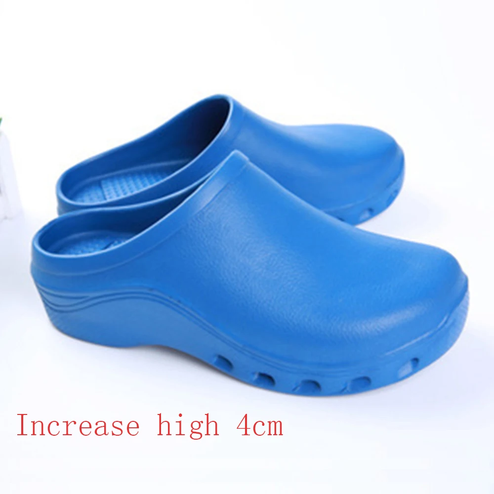 Heightening shoes medical surgical shoes nursing Clogs medicals slippers nurses clogs Hospital Lab Cleaning Protective Slippers