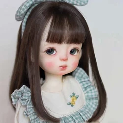 New Style 1/3 1/4 1/6 1/8 Bjd Wig High Temperature Cute Long Hair MSD SD Wig