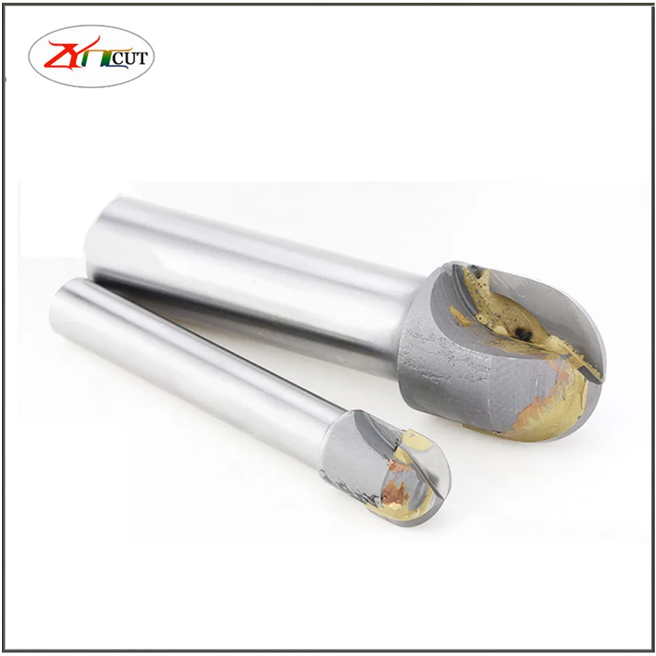 Imagem -03 - Hss Bola Arco Fresa com Carboneto Haste Reta de Alta Velocidade Aço Bola Cabeça Cortador r4 r5 r6 r8 r9 R10 R12 R15 R25 R30